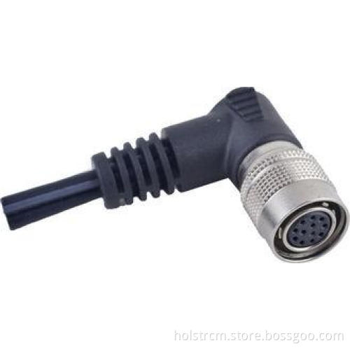 Security Machine Vision System Hirose Cable with 12 Pin Ci